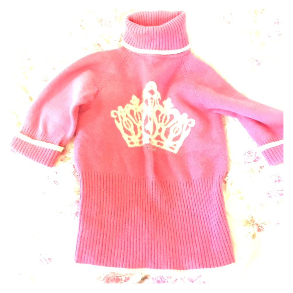 Pink BeBe Turtleneck Sweater